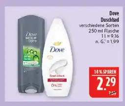 Marktkauf Dove dove duschbad extra fresh Angebot