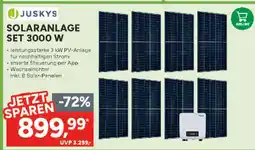 Marktkauf Juskys solaranlage set 3000 w Angebot