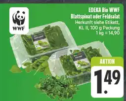 Edeka Edeka bio wwf blattspinat Angebot