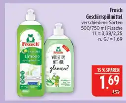 Marktkauf Frosch geschirrspülmittel limone Angebot