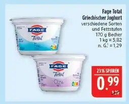 Marktkauf Fage total griechischer joghurt 5% fett Angebot