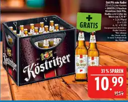 Marktkauf Köstritzer edel pils oder radler Angebot