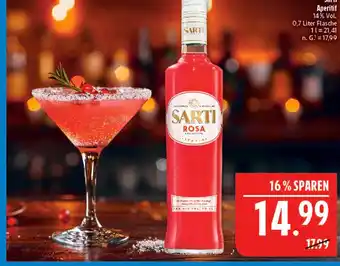 Marktkauf Sarti sarti rosa aperitif Angebot