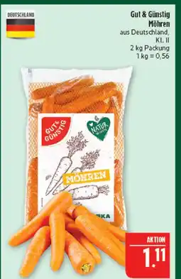 Marktkauf Gut & günstig möhren Angebot