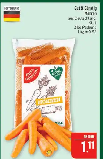 Marktkauf Gut & günstig möhren Angebot
