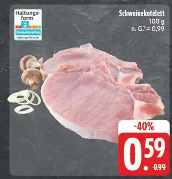 Edeka Schweinekotelett Angebot
