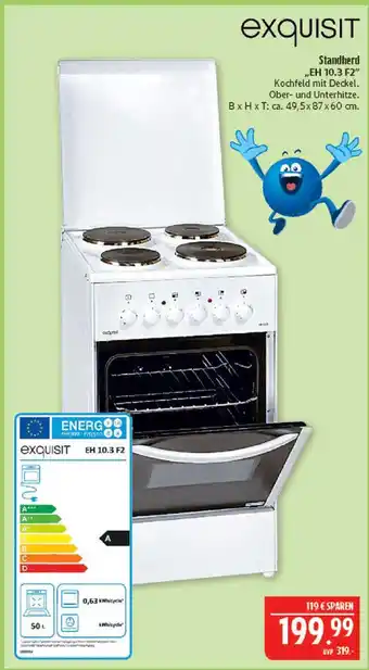 Marktkauf Exquisit standherd eh 10.3 f2 Angebot
