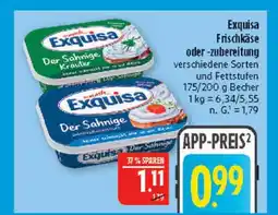 Marktkauf Exquisa frischkäse der sahnige kräuter Angebot