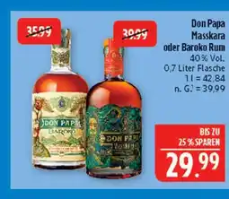Marktkauf Don papa baroko rum Angebot