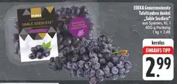 Edeka Edeka sable seedless tafeltrauben dunkel Angebot