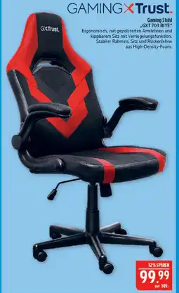 Marktkauf Trust gaming stuhl gxt 703 riye Angebot