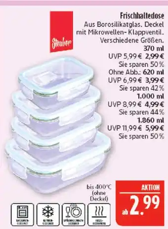 Marktkauf Steuber frischhaltedose Angebot