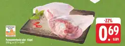 Edeka Putenunterkeule oder -flügel Angebot