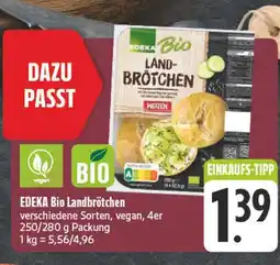 Edeka Edeka bio landbrötchen Angebot
