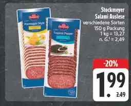 Edeka Stockmeyer salami auslese formaggio style Angebot