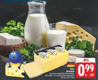 Edeka Bauer butterkäse Angebot