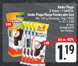 Edeka Kinder pingui mango passion Angebot
