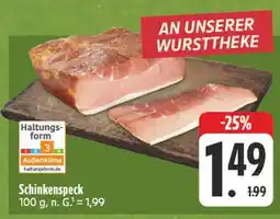 Edeka Schinkenspeck Angebot