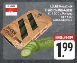 Edeka Edeka heimatliebe fränkische mini-gurken Angebot