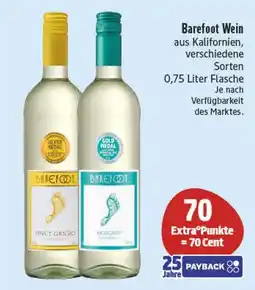 Edeka Barefoot pinot grigio Angebot