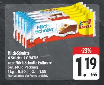Edeka Milch-schnitte Angebot