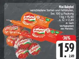 Edeka Babybel mini babybel Angebot