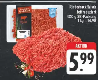 Edeka Rinderhackfleisch fettreduziert Angebot