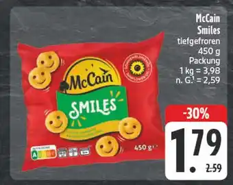 Edeka Mccain smiles Angebot