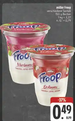 Edeka Müller froop himbeere Angebot
