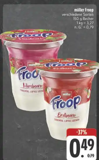 Edeka Müller froop himbeere Angebot