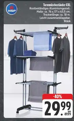 Edeka Hsp turmwäscheständer xxl Angebot