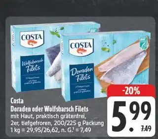 Edeka Costa doraden filets Angebot