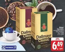 Edeka Dallmayr classic kaffee kräftig Angebot