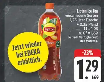 Edeka Lipton lipton ice tea Angebot
