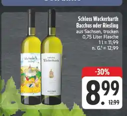 Edeka Schloss wackerbarth bacchus Angebot