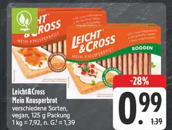 Edeka Leicht&cross mein knusperbrot Angebot