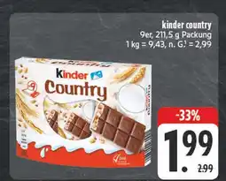 Edeka Kinder country Angebot