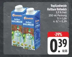 Edeka Vogtlandweide haltbare vollmilch Angebot