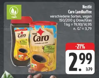 Edeka Nestlé caro landkaffee Angebot