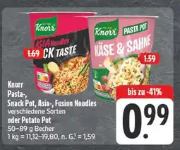 Edeka Knorr asia fusion noodles Angebot