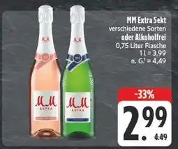 Edeka Mm extra mm extra sekt verschiedene sorten Angebot