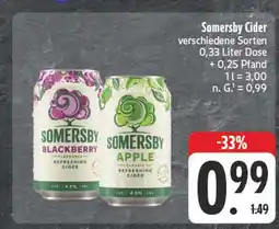 Edeka Somersby blackberry cider Angebot