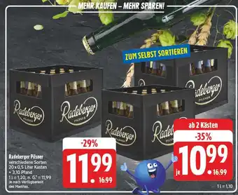 Edeka Radeberger pilsner Angebot