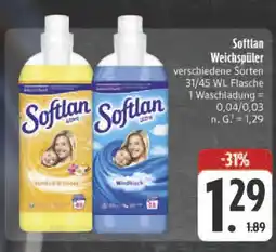 Edeka Softlan weichspüler ultra windfrisch Angebot