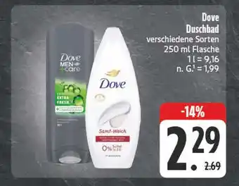 Edeka Dove duschbad extra fresh Angebot