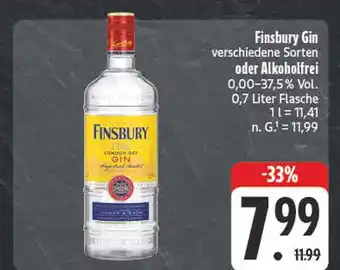 Edeka Finsbury finsbury gin Angebot