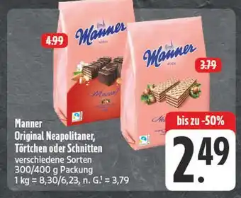 Edeka Manner original neapolitaner Angebot