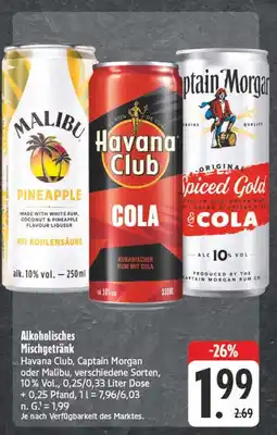 Edeka Malibu malibu pineapple Angebot