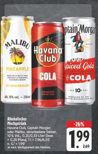 Edeka Malibu malibu pineapple Angebot