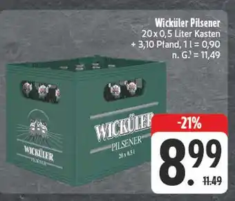 Edeka Wicküler wicküler pilsener Angebot